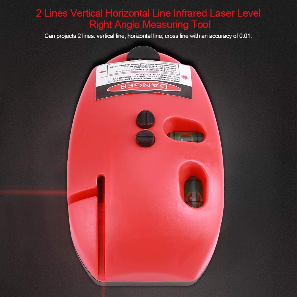 Laser Level 2 Lines Right Angle Measuring Tool