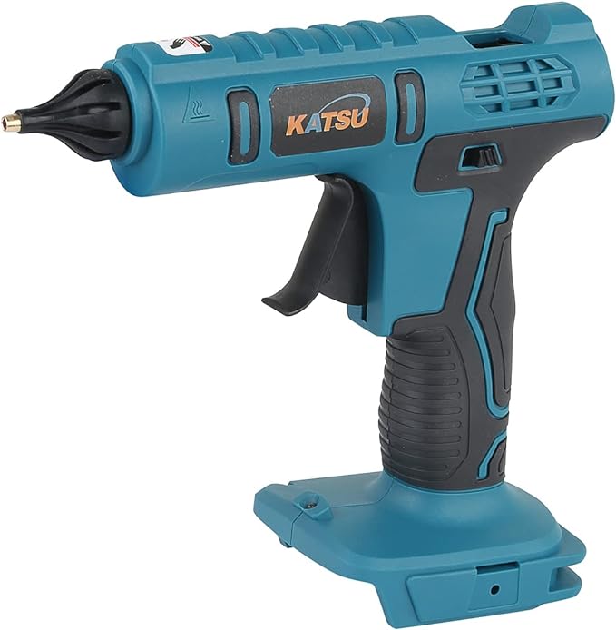 KTS FIT-BAT Cordless Glue Gun In BMC W/Glue Sticks