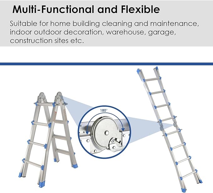 Aluminum Ladder Telescopic 3.8