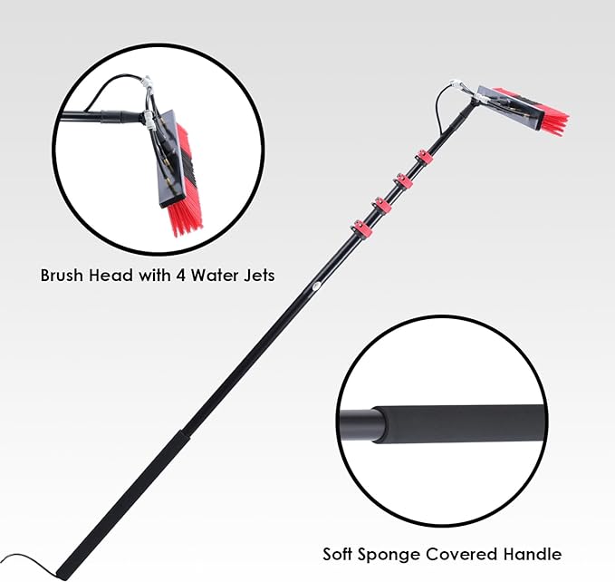 TPW Solar Cleaning Extendable Brush 10.8Mtr