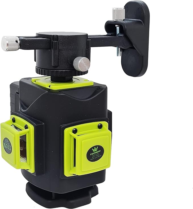 Laser Level 12 Lines with Accessories in Plastic Case