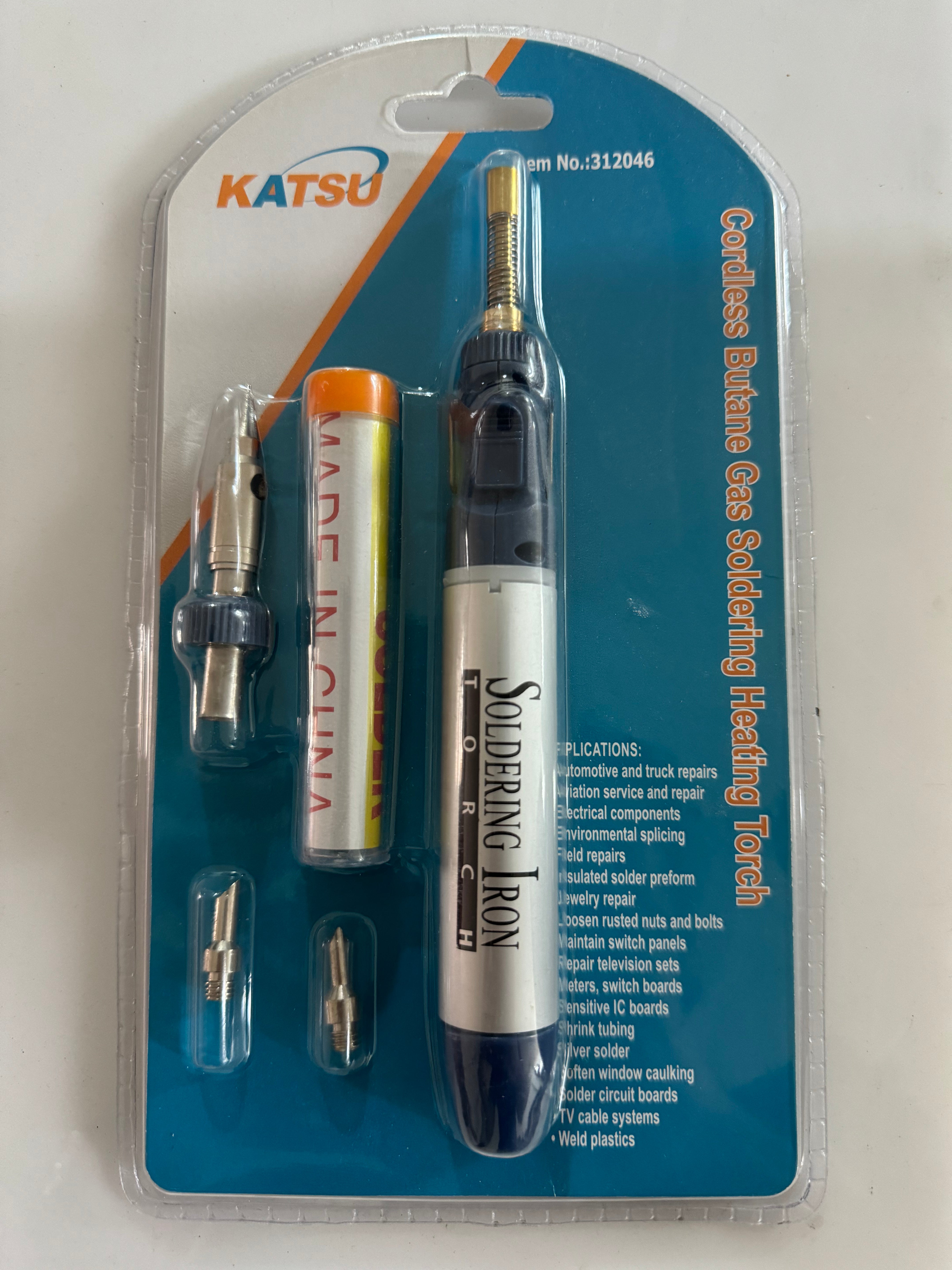 Cordless Butane Gas Soldering Heating Torch