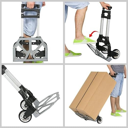 TPW Folding Trolley Almn Frame 120KG