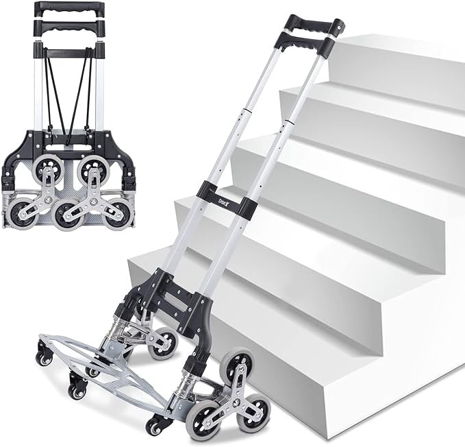 Folding Trolley Stairs Climbing Almn Frame 70KG