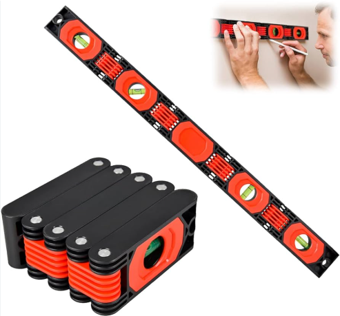 Folding Magnetic Spirit Level 60Cm