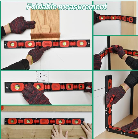 Folding Magnetic Spirit Level 60Cm