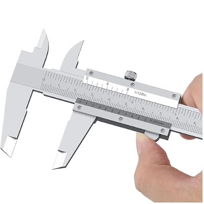 Caliper without dial 150mm (0-150MM*0.05*1/128)
