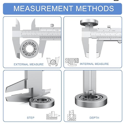 Caliper without dial 150mm (0-150MM*0.05*1/128)
