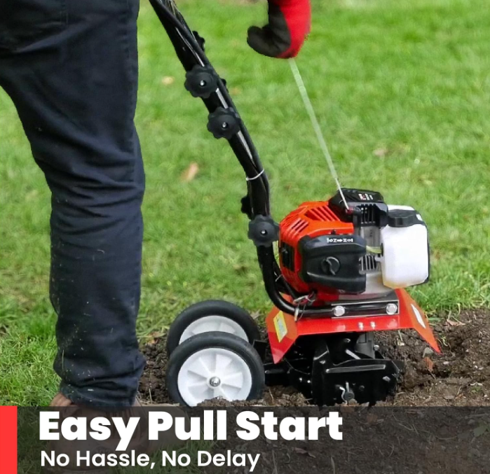 Petrol Engine Garden Small Tiller 52CC   مكنة فلاّحة بانزين