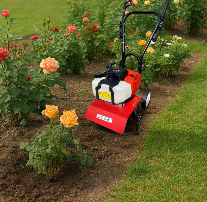 Petrol Engine Garden Small Tiller 52CC   مكنة فلاّحة بانزين