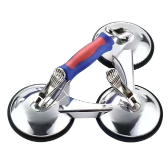 Glass Holder 3 Head 150Kg Grey