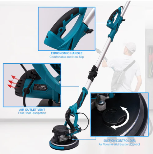 Plasterboard Sander Telescopic Handle