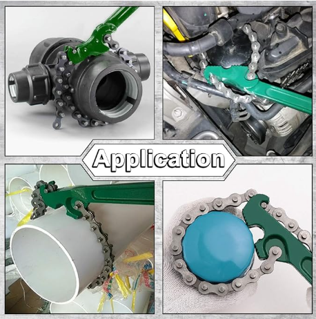 Oil Filter Chain Wrench 9" مفتاح فلتر زيت
