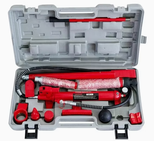 Car Body Repair Set 10 TON طقم إصلاح هياكل هيدروليكي