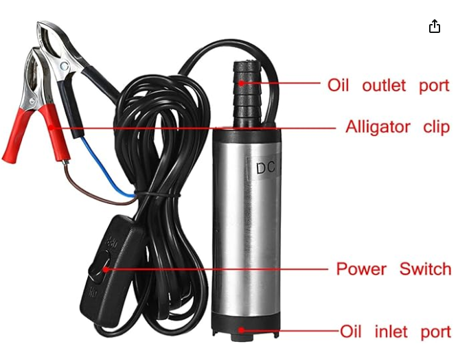 Diesel Transfer Pump 12v طرمبة مازوت و بنزين
