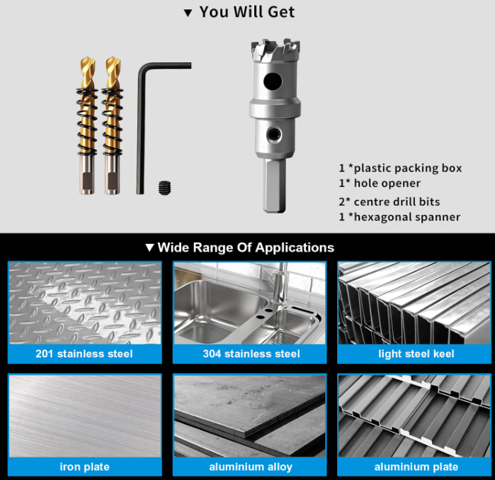 TCT Core Bit  قوارات ستانليس