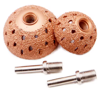 Semi Ball Diamond Grinding Bit طقم رؤوس جلخ وتشكيل