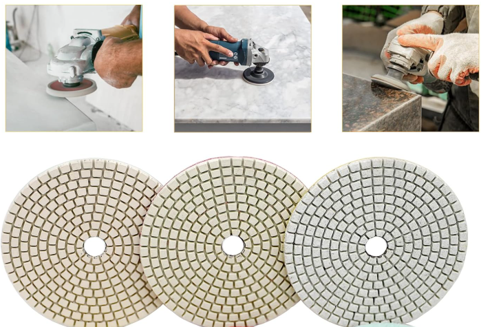 Diamond Polishing Pads ورق لجلي البلاط