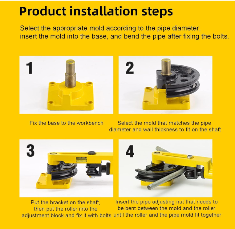 Manual Pipe Bending Machine