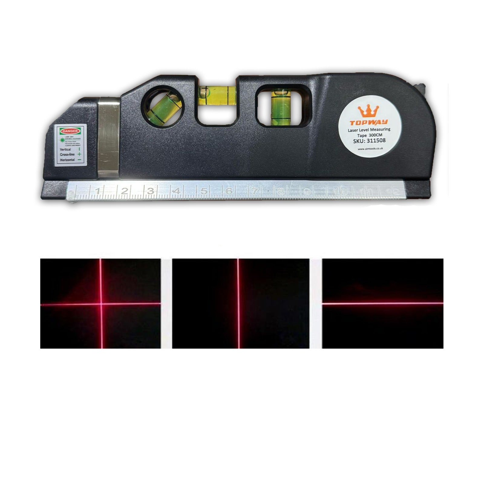 Laser Level Measuring Tape Rechargeable 3M