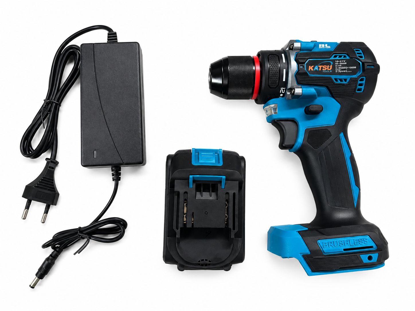 KATSU FIT-BAT Cordless Drill 10MM   مقدح بطارية