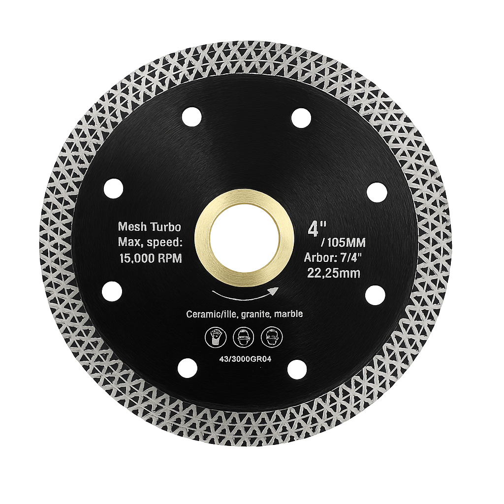 Turbo Mesh Saw Disc Cutting Blade 115mm