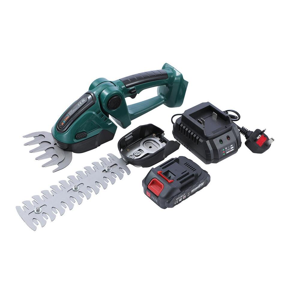 KTS FIT-BAT Mini Hedge Trimmer 2 blades with Btry 1500M