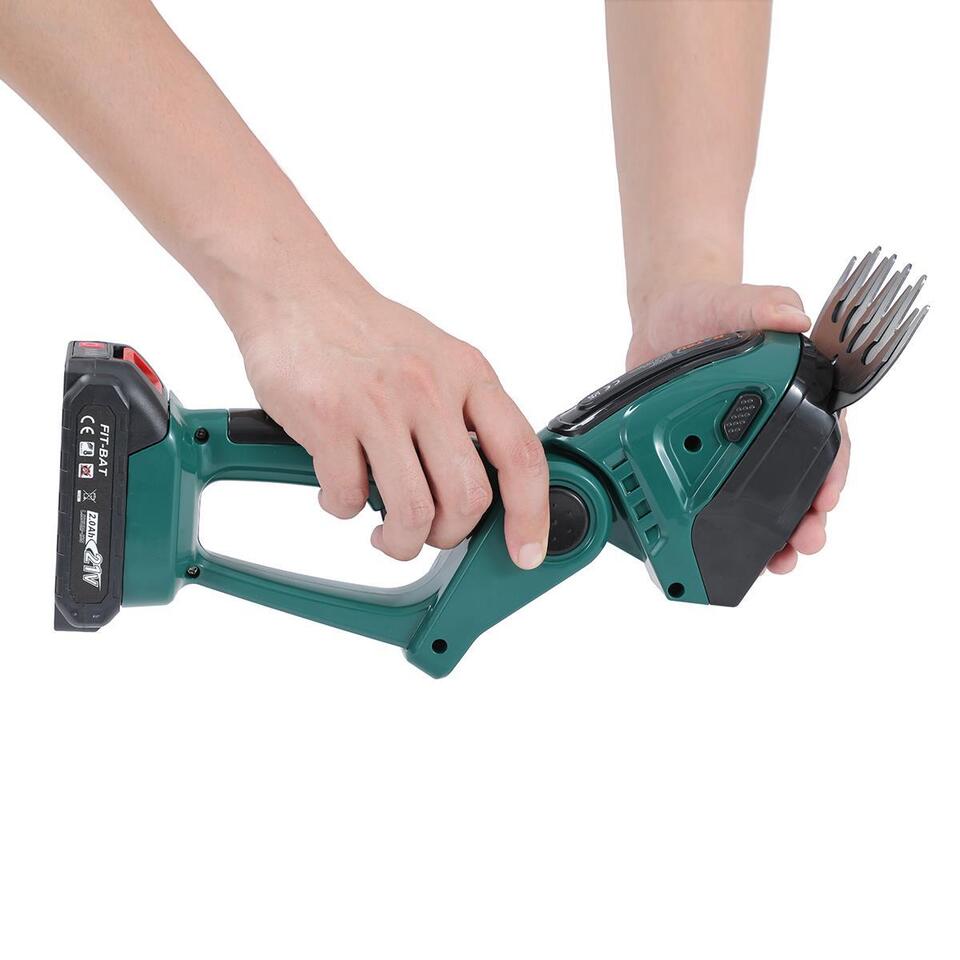 KTS FIT-BAT Mini Hedge Trimmer 2 blades with Btry 1500M