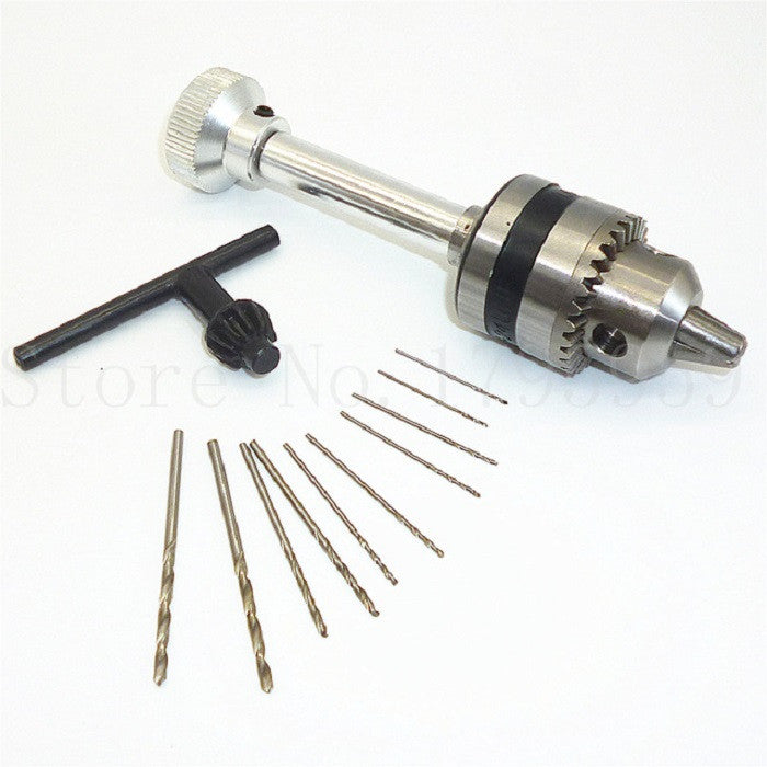 Drill Head Chuck 0.6mm مندران مع كعب مسدس