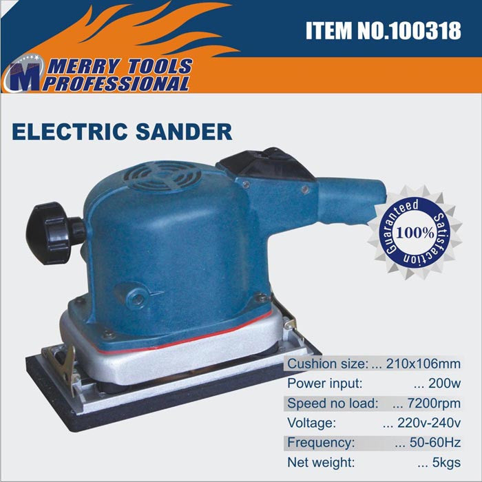 Electric Sander 200 W 7200 RPM