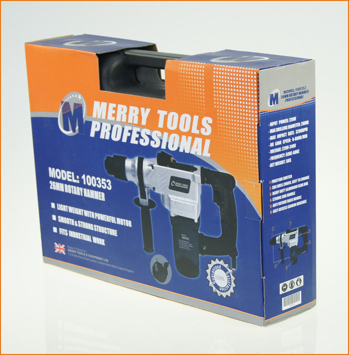 Rotary Hammer Sds Plus 26Mm, 720W