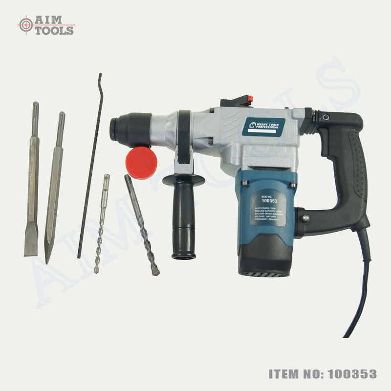 100353 Rotary Hammer Sds Plus 28Mm, 720W