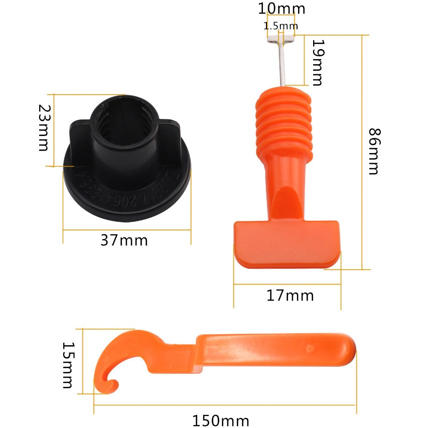 TOPWAY Re-Useable Tile Levelling System (50Pc Pack)