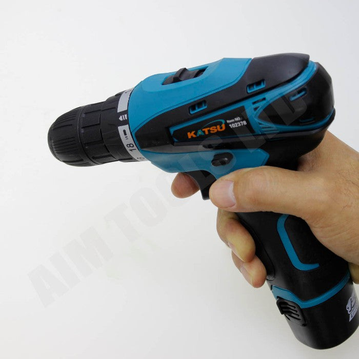 102378 Li-Ion Cordless Drill Katsu 12V مقدح بطارية