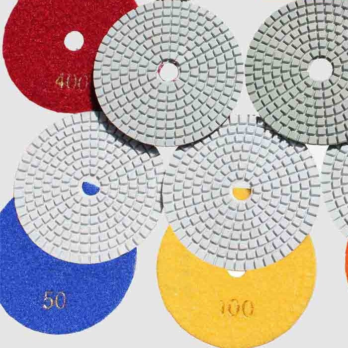 146510 Diamond Polishing Pads 100mm No 30 to 10000