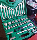 420324 Socket And Spanner Set 38PCs In Plastic case 1/2"