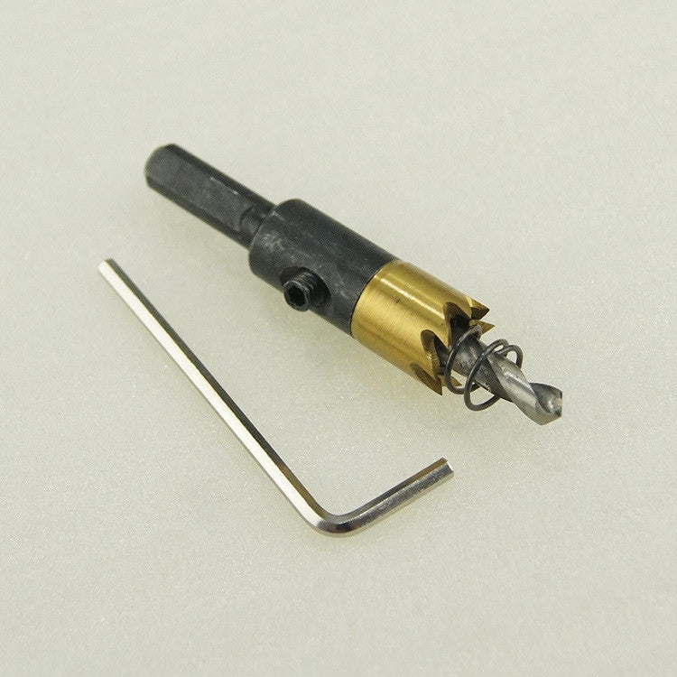 Titanum hole saw 12mm to 100mm قوارات تيتانوم لقدح الحديد