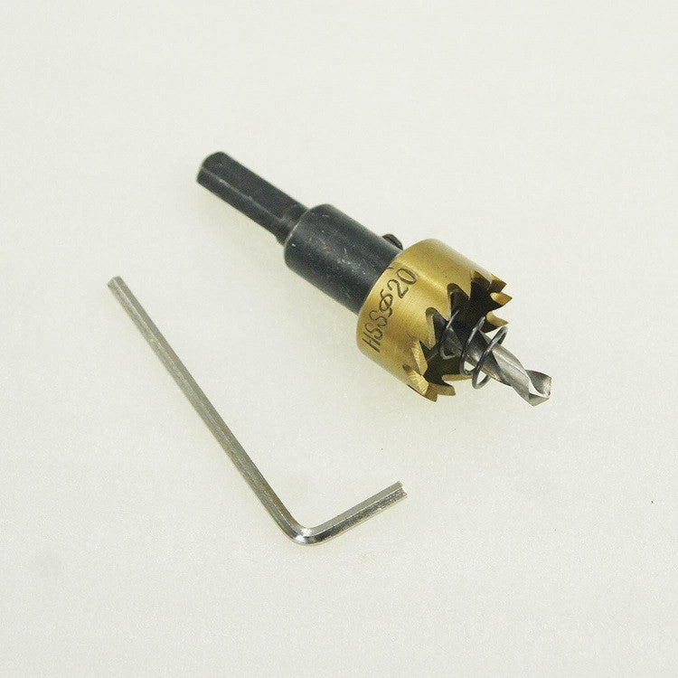 Titanum hole saw 12mm to 100mm قوارات تيتانوم لقدح الحديد