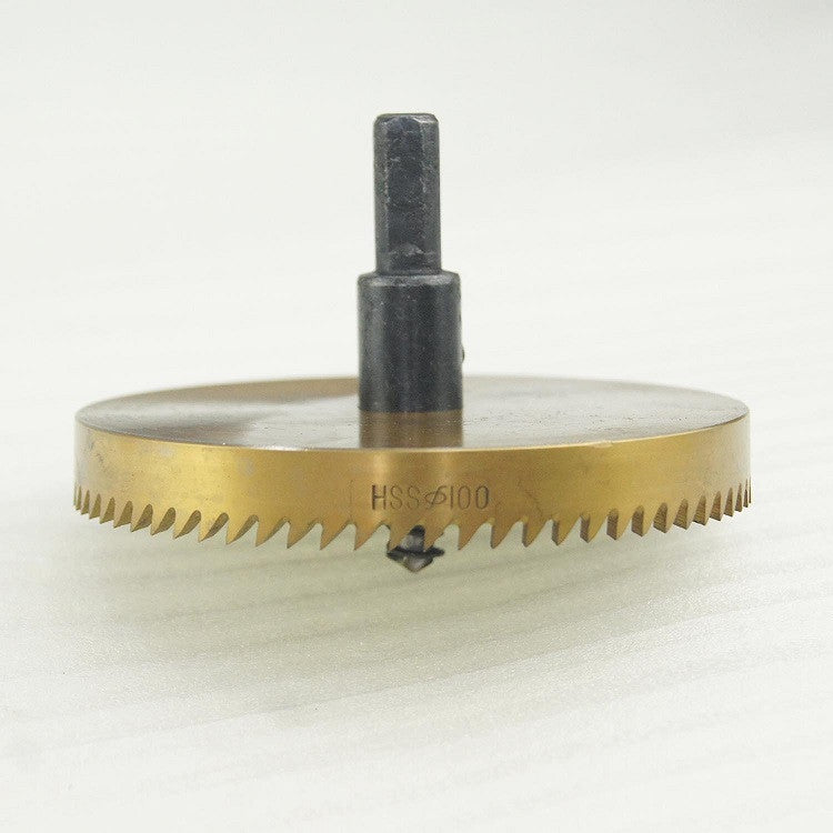 Titanum hole saw 12mm to 100mm قوارات تيتانوم لقدح الحديد