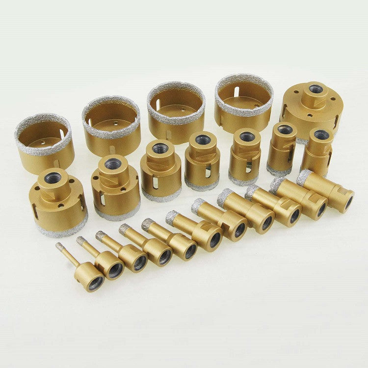 M14 Brozed Diamond Core Bit 6 To 80MM قوارات قدح غرانيت تركيب صاروخ