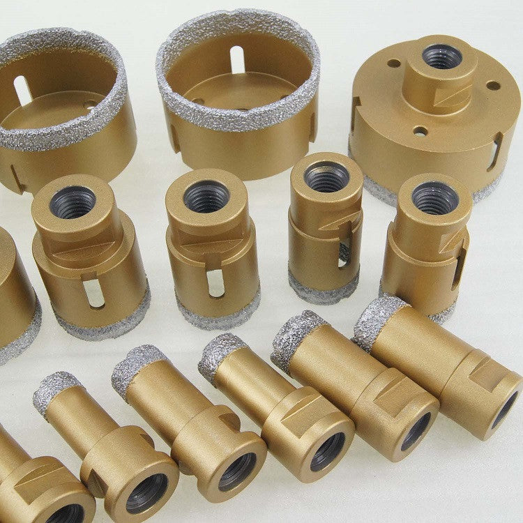 M14 Brozed Diamond Core Bit 6 To 80MM قوارات قدح غرانيت تركيب صاروخ
