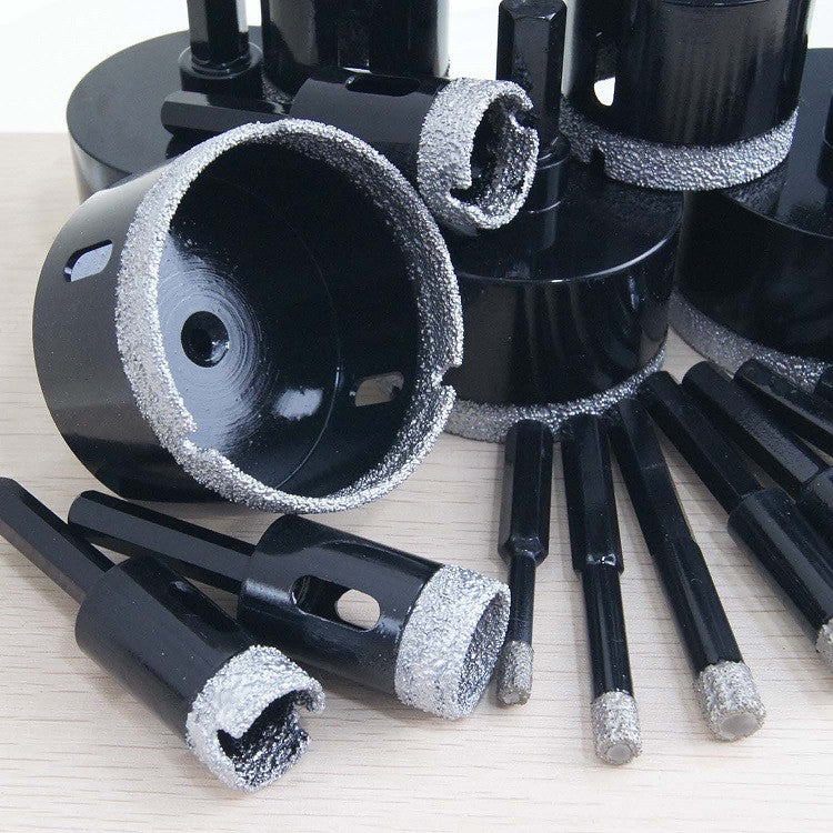 Hex Brazed Diamond Core Bit 6 To 60MM قوارة قدح غرانيت