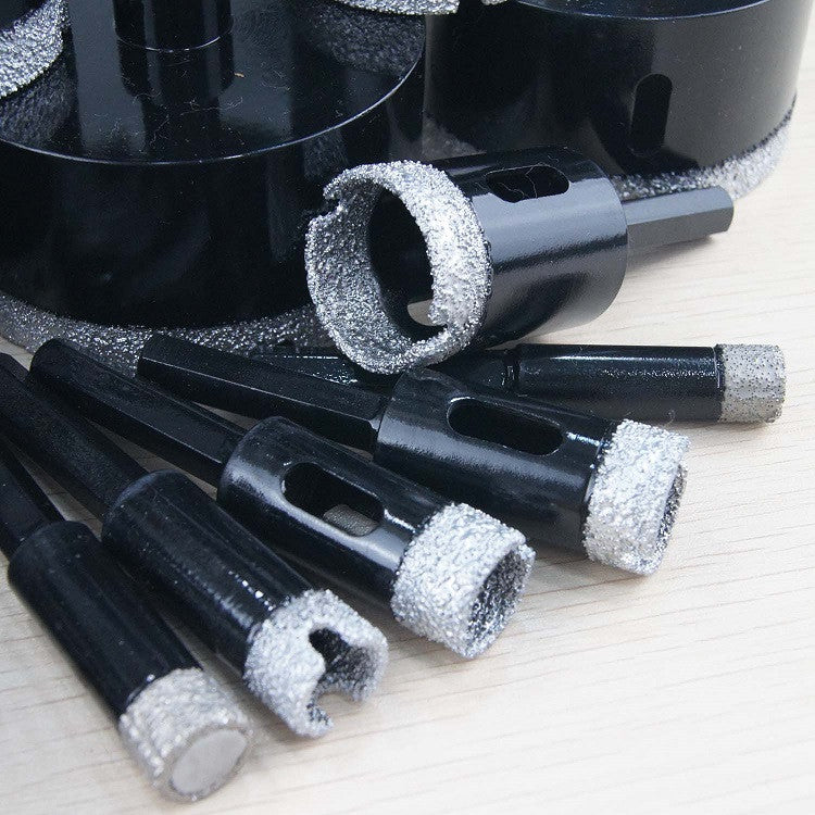 Hex Brazed Diamond Core Bit 6 To 60MM قوارة قدح غرانيت