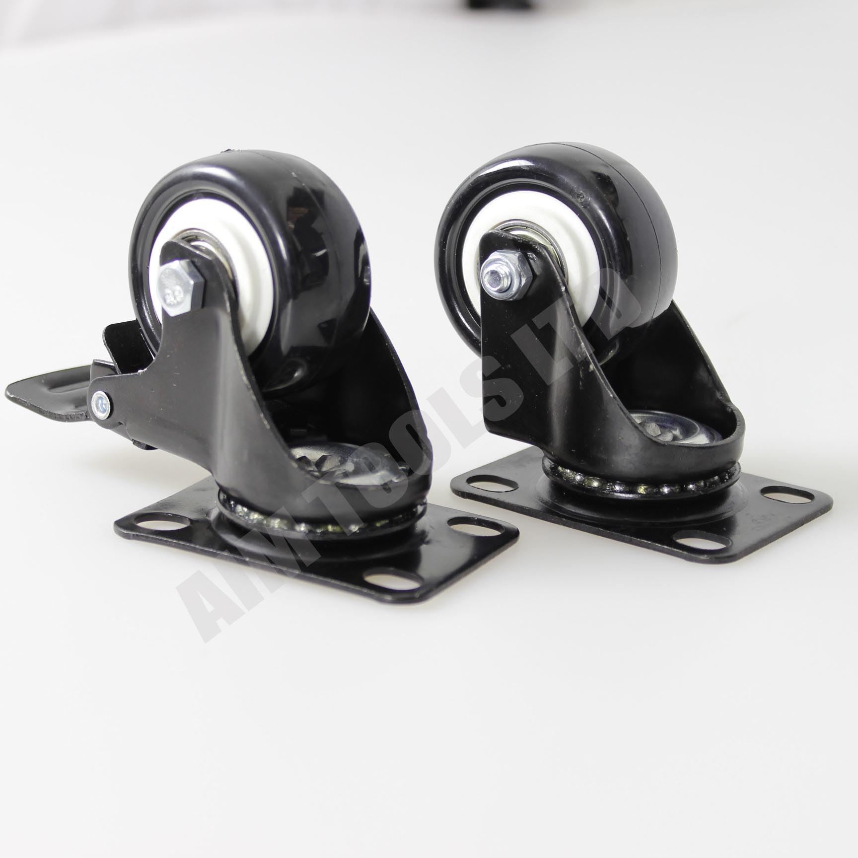 Black Wheel Swivel دولاب عرباية