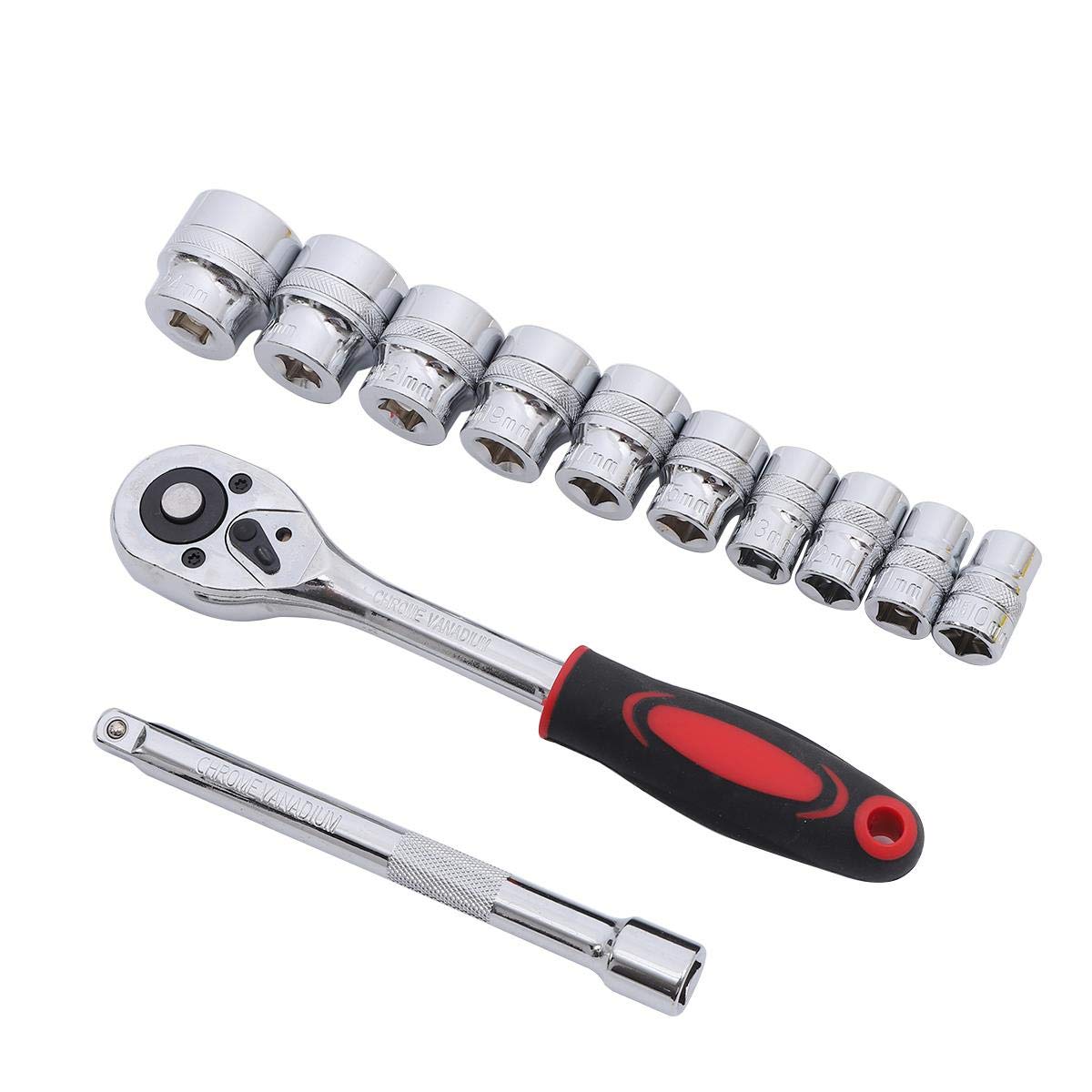 420341 KATSU 12pc 3/8" Metric Socket Set