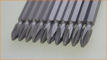 138185 Screw Driver Bits. Ph2*100mm Crv