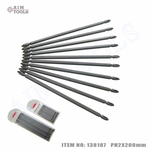 138185 Screw Driver Bits. Ph2*100mm Crv