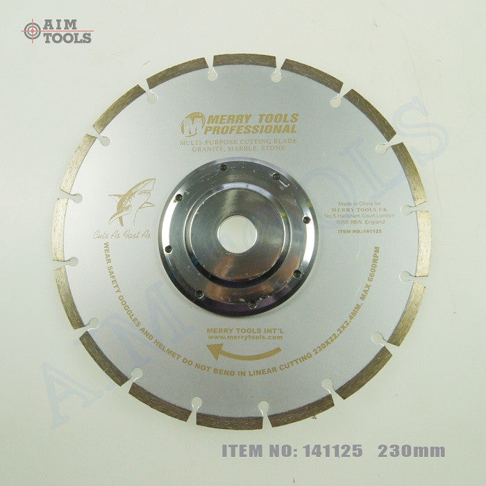 141125 Diamond Disc Seg W/F 230mm