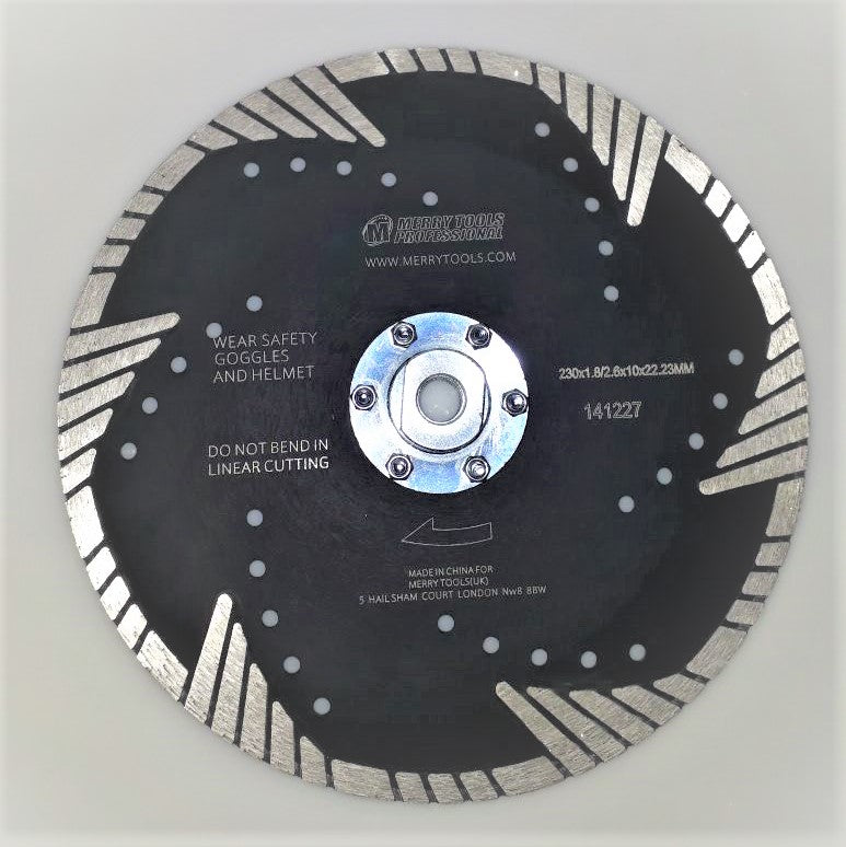 141227 Professional Diamond Cutting grinding Blade Hot Pressed W/F 230mm