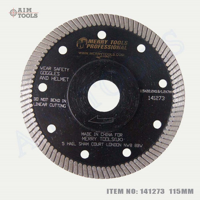 141273 Diamond Disc Turbo 115M 8M Segmnt